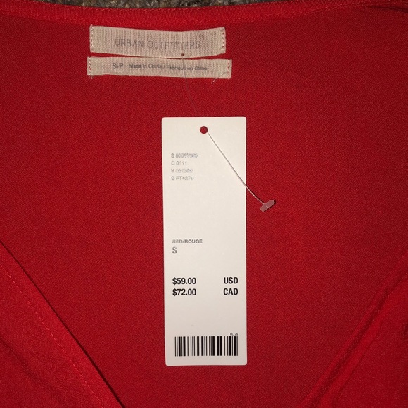 Urban Outfitters Cropped Blouse - Picture 4 of 5